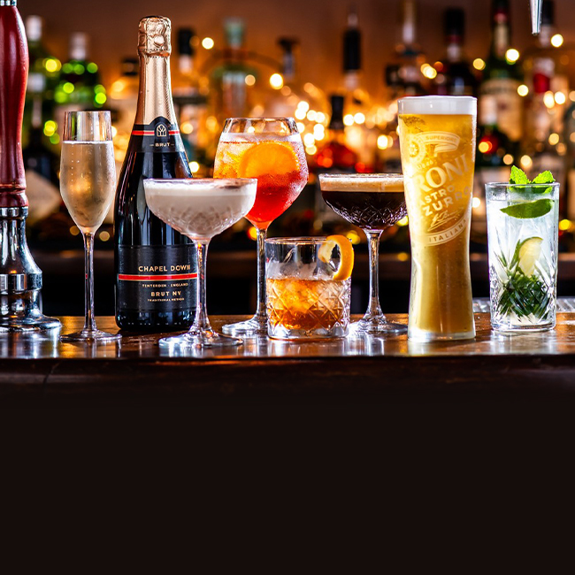 Wine & Drinks menu at The Midland