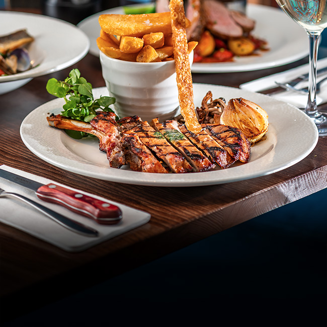 A La Carte menu at The Midland