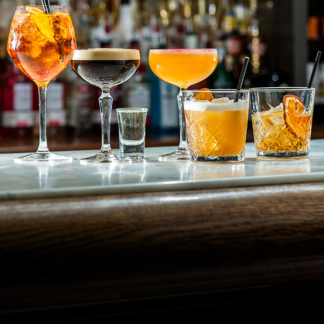 Wine & Drinks menu at The Midland
